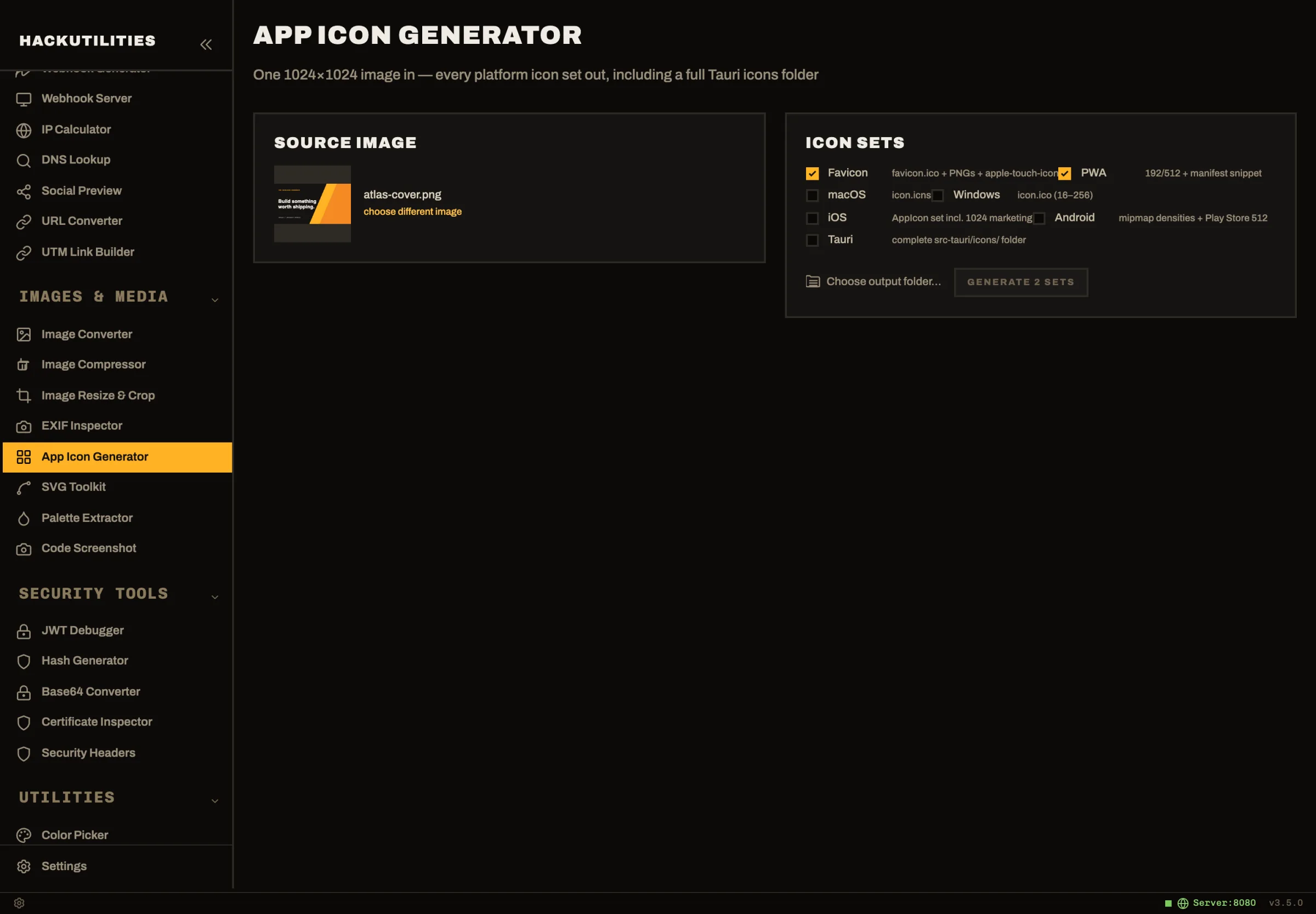 HackUtilities: App Icon Generator