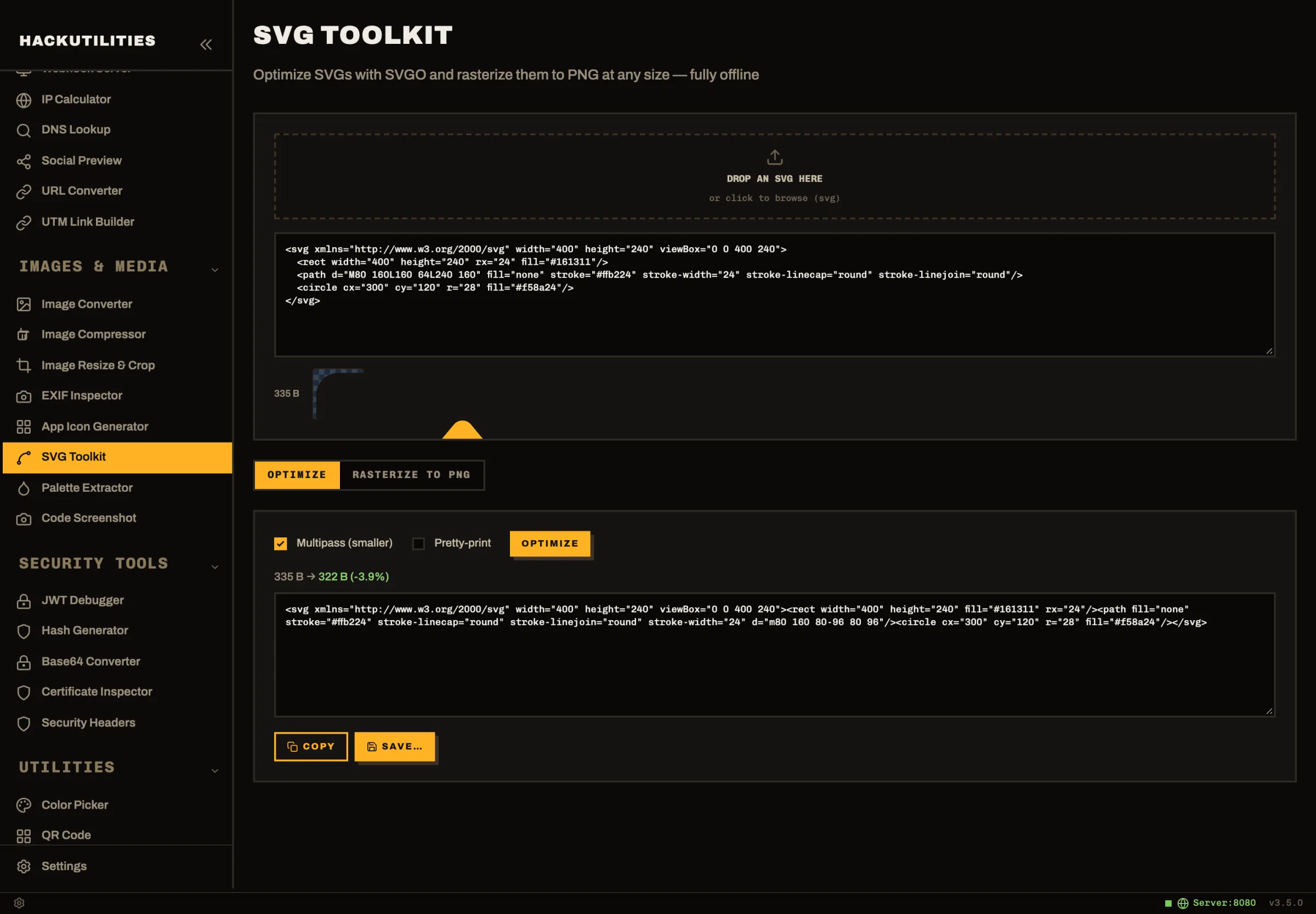 HackUtilities: SVG Toolkit