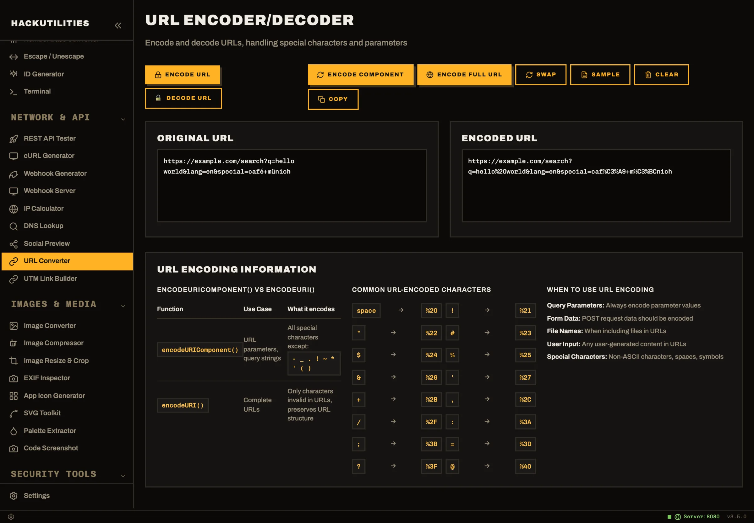HackUtilities: URL Converter