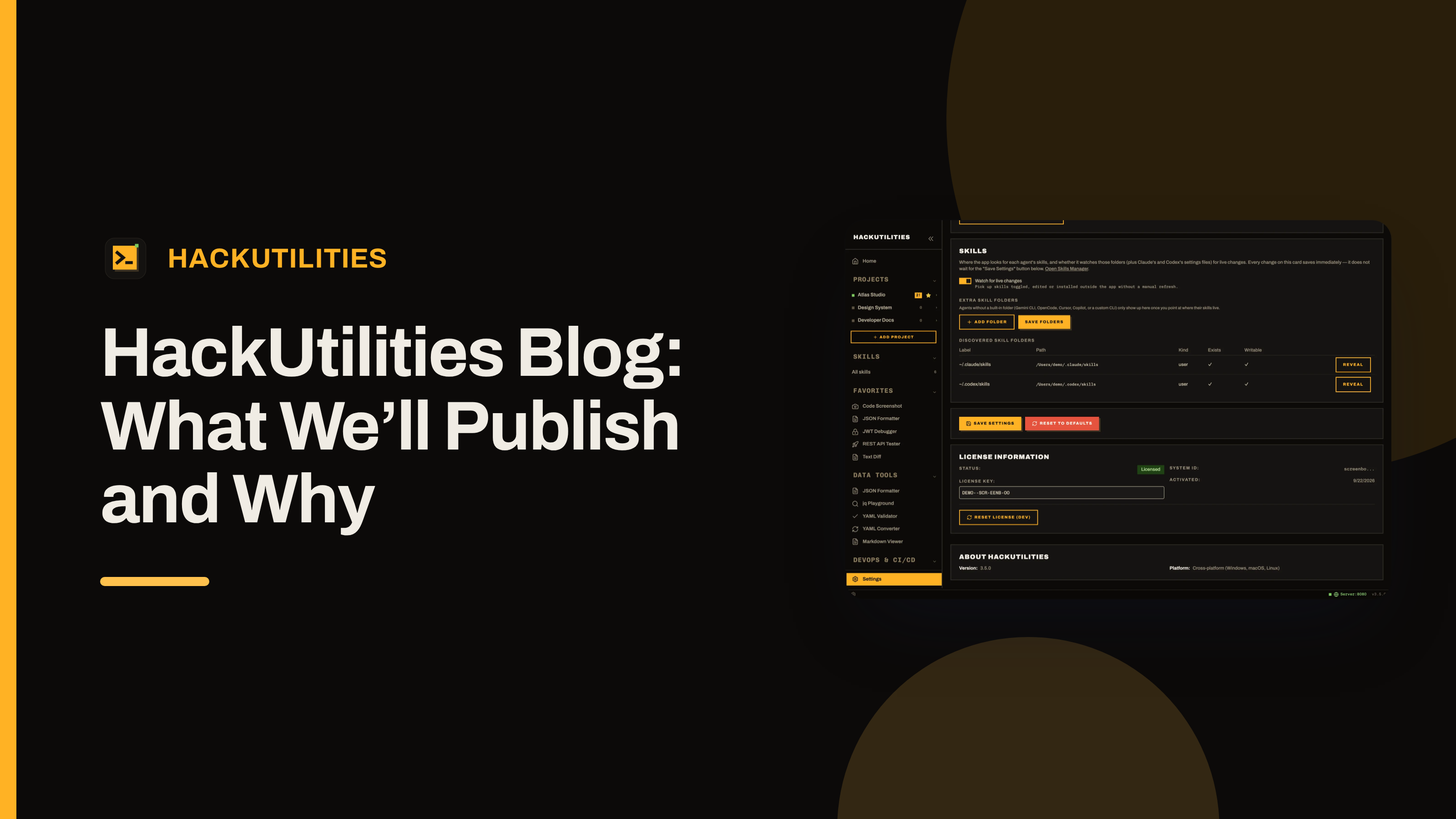 HackUtilities Blog: What We’ll Publish and Why